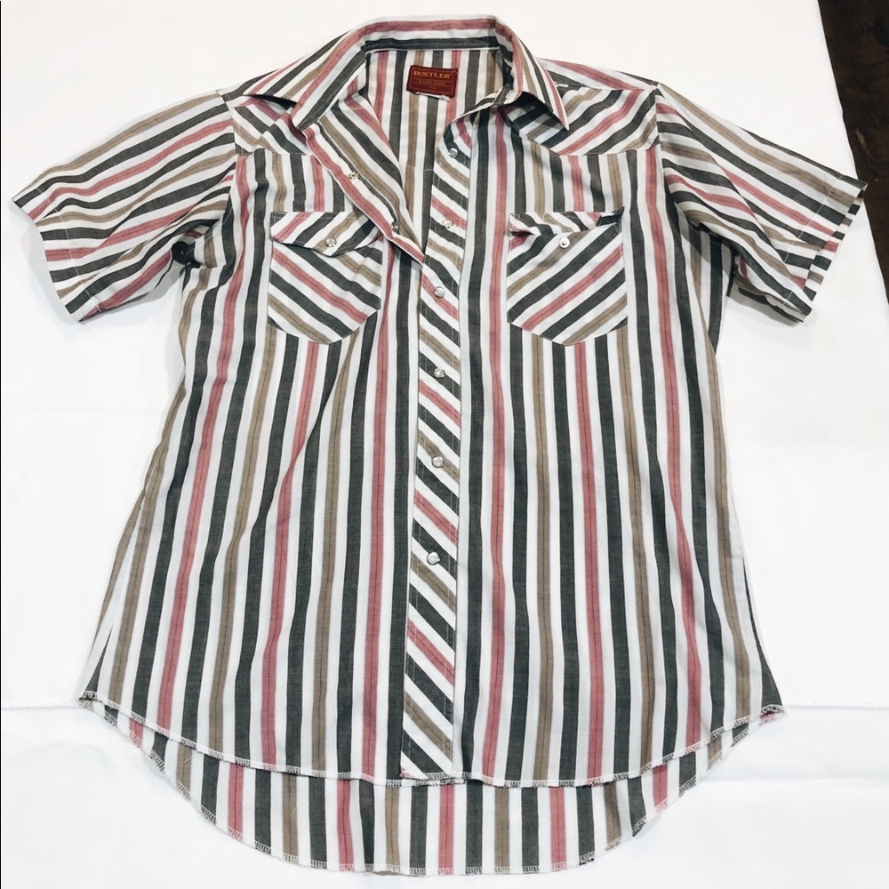 Striped Button up